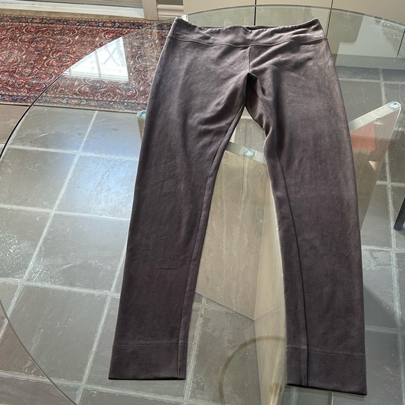 Orb, M, suede-like leggings,comfort 3” wide waistband,versatile layer,like new. - Picture 1 of 10